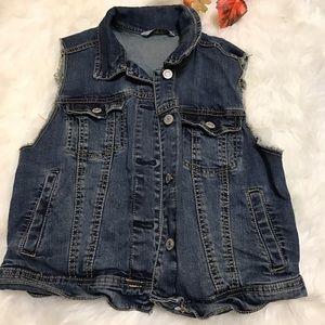 Mng Jean Vest Ladies XS